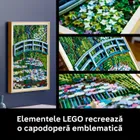 LEGO ART, Claude Monet - Pod peste lac cu nuferi, 31220