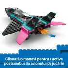 LEGO City, Avion cu reactie vs masina, 60489