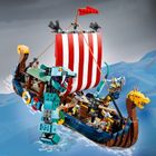 LEGO Creator, Corabia vikinga si sarpele din Midgard, 31132