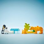 LEGO DUPLO, Familii de animale salbatice: Pinguini si lei, 10442