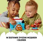 LEGO DUPLO, Masini de la Disney si Pixar Distractie la spalatorie cu Fulger McQueen si Bucsa, 10996