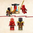 LEGO NINJAGO, Infruntarea dintre Kai in masina si Ras pe motocicleta, 71789