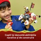 LEGO NINJAGO, Zilvar si monstrul dragon Grimtak, 71863