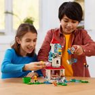 LEGO Super Mario, Set de extindere Costum Peach Pisica si Turnul inghetat, 71407