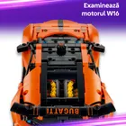 LEGO Technic, Hipermasina Bugatti Chiron Pur Sport, 42222