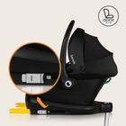 Lionelo, Astrid, baza pentru scaun auto, Black