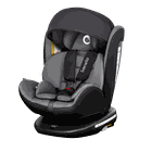 Lionelo, Bastiaan, scaun auto cu baza rotativa, Grey/Black