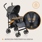 Lionelo, Elia, carucior sport, 6-15 kg, Graphite