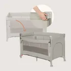 Lionelo, Ellen, patut de calatorie cu extensie mare 3in1, Beige