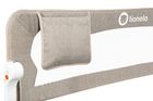 Lionelo, Eva, bariera de protectie pentru patut, Beige Melange