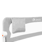 Lionelo, Eva, bariera de protectie pentru patut, Grey Melange