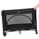 Lionelo, Laura, patut de calatorie compact 2in1, Black Carbon