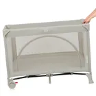 Lionelo, Laura, patut de volaj compact 2in1, Beige Sand