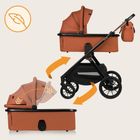 Lionelo, Layla, carucior multifunctional, 3in1, Brown Rust