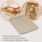 Lionelo, Megs, saltea multifunctionala pentru schimbat, Beige Sand