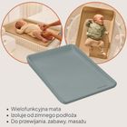 Lionelo, Megs, saltea multifunctionala pentru schimbat, Grey Dove