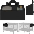 Lionelo, Sidepocket, organizator pentru patut, mediu, Black