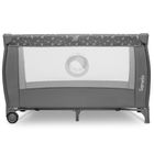 Lionelo, Stefi Plus, patut de voiaj portabil, pe doua niveluri, Grey White