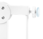 Lionelo, Truus Slim Led, poarta de siguranta, White