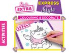 Lisciani, Barbie, Express Your Style, caiet spiralat cu stickere