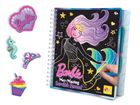 Lisciani, Barbie, Mer-Mazing Scratch Reveal, set creativ
