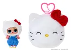 L.O.L. Surprise, Loves Hello Kitty, Reversible Plush, mini papusa intr-o cutie de plus, 1 buc.