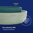 Lovi, boluri pentru bebelusi, Pistachio, 2 buc.