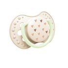 Lovi, Teddy Love, suzeta din silicon, dinamica, 0-6 luni, 2 buc.