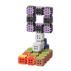 Marioinex, Mini Waffle, Blocks, set de constructie, 206 piese