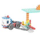 Marioinex, Mini Waffle, City, Statie de alimentare cu combustibil, set de constructie, 148 piese