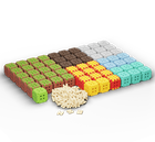 Marioinex, Mini Waffle, Green Blocks, set de constructie, 502 piese