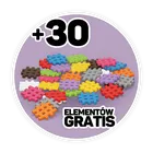 Marioinex, Mini Waffle, set de constructie, 200 + 30 piese gratuit