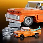 Mattel Brick Shop, Hot Wheels, Elite Series Custom ’62 Chevy Pickup, set de constructie, 858 elemente