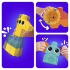 Mega Bloks, Rock 'n Rattle Safari, set de constructie, 15 piese