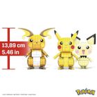 MEGA Pokemon, Pikachu Trio Evolution, set de constructie, 621 piese