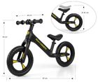 Milly Mally, bicicleta fara pedale, Ranger Black
