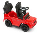 Milly Mally, Mercedes-Benz, G350d, masinuta fara pedale cu maner, Red