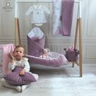 MimiNu, Baby Shower, Velvet, patura de infasat bebelusi, roz
