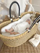 MimiNu, bloomers din muselina, crema, marime S, 0-1 ani