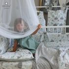 MimiNu, Prieteni de padure, cearceaf din bumbac cu elastic, 60-120 cm
