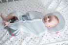 Motherhood, Invelitoare Zip&Swaddle masura 1 (2,5-5kg), Grey/Pink Classics
