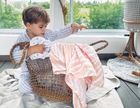 Motherhood, Paturici din muselina Premium 80-120 cm, 2 buc., Pink Classics