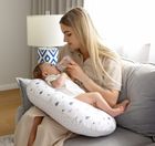 Motherhood, perna de alaptare, standard, baloane violet