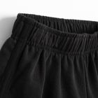 Pantaloni scurti negri cu talie joasa NOWEAR