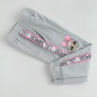 Pantaloni trening pentru fete, gri, imprimeu L.O.L. Surprise, Licence Brand