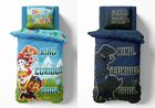 Paw Patrol, Fluo, set lenjerie de pat single, 140-200 cm