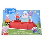 Peppa Pig, Masina rosie a familie Peppa, set cu figurine