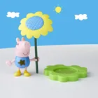 Peppa Pig, Muddle Puddle George, figurina si accesorii