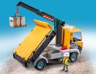 Playmobil, Action Heroes, Camion de constructii cu macara, 71750