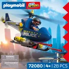 Playmobil, City Action, Elicopter al politiei cu radar, 72080
